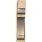 Ekena Millwork Olympic Block Rough Sawn Outlooker, Douglas Fir, 8"W x 34"D x 34"H OUT08X34X34OLY05RDF - alternate 4